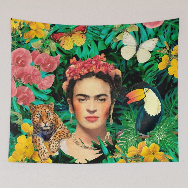 Item preview, Frida Kahlo Toucan Tiger designed and sold by Muycote.