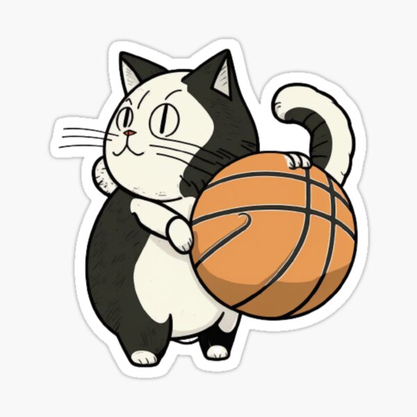 Regalos y productos: Gato Jugando Baloncesto | Redbubble