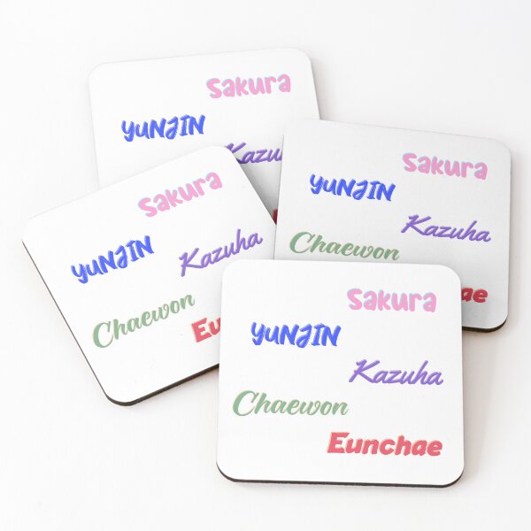 Item preview, Le Sserafim member stickers designed and sold by xiaotingfae.