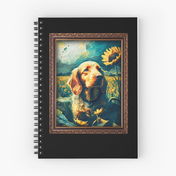Artikelvorschau, Basset Fauve de Bretagne Sunflower Painting Adorable Dog entworfen und verkauft von rafaeltto.