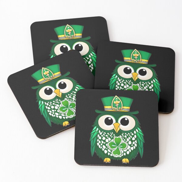 Item preview, St. Patrick's day owl Essential T-Shirt designed and sold by colortrends.