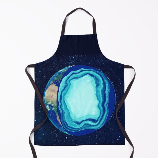 Item preview, Planet Earth with a Blue Geode Core designed and sold by Caregiverology.