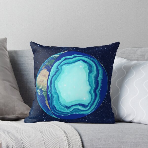 Item preview, Planet Earth with a Blue Geode Core designed and sold by Caregiverology.