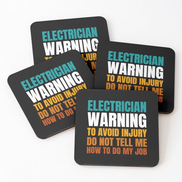 Item preview, Electrician Warning to Avoid Injury Do Not Tell Me How to Do My Job designed and sold by Crafty-Mornings.