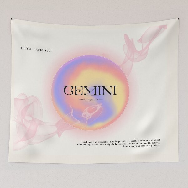 Item preview, Gemini Zodiac Astrology designed and sold by LemonadeKi.