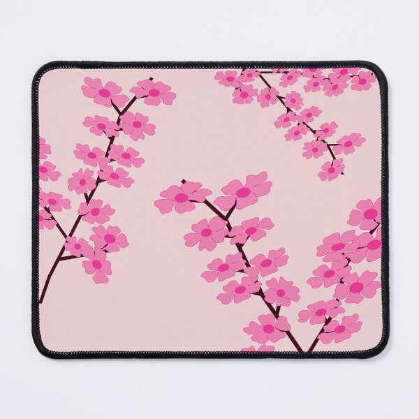 Item preview, Magenta Pink Flower Blossoms On Branch designed and sold by burbankdesigns.