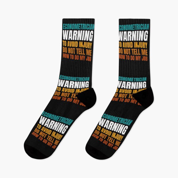 Item preview, Econometrician Warning to Avoid Injury Do Not Tell Me How to Do My Job designed and sold by Crafty-Mornings.