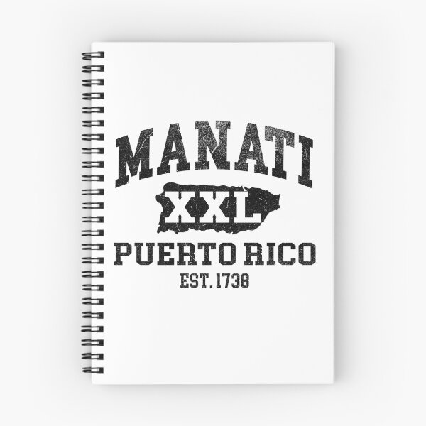Aperçu de l'œuvre Manati, Puerto Rico - XXL Athletic design créée et vendue par CoquiTees.