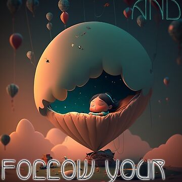 Artwork thumbnail, Be Brave and Follow Your Dreams by POST-VANITAS