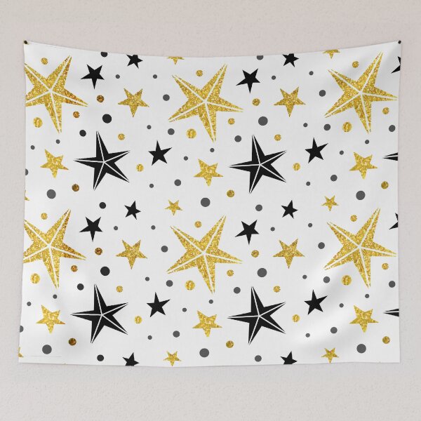 Item preview, Golden stars Xmass designed and sold by StreetNoise.