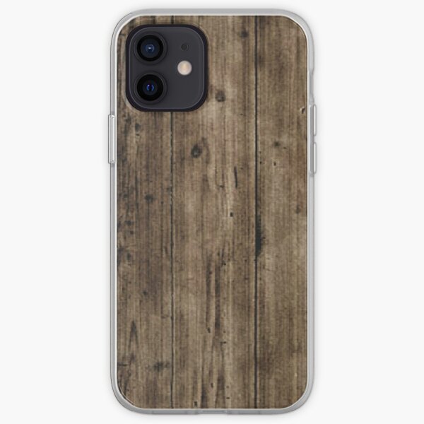 Wooden boards iPhone Soft Case