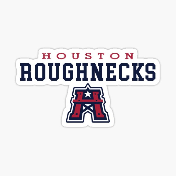 "Houston Roughnecks Football XFL Sport Team" Sticker for Sale
