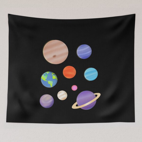 Item preview, Planets Colour | Sticker Pack - Funny and Cute quotes designed and sold by Designspot2020.