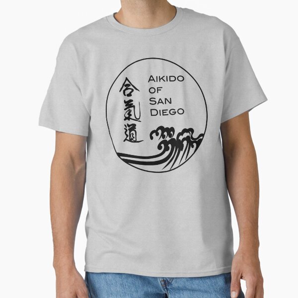 Aikido of San Diego - Black Classic T-Shirt