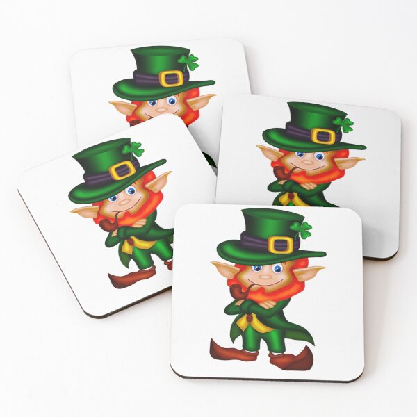 Item preview,  irlandais lutin pour st. patrick's day shamrock designed and sold by stephHIP.