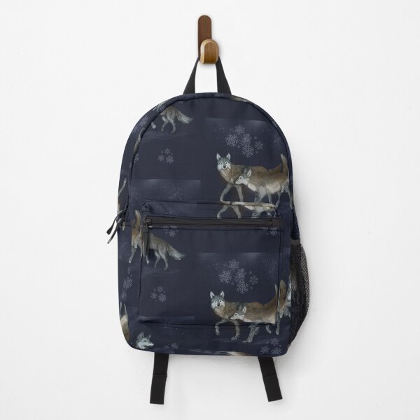 Item preview, Dancing wolves-blue designed and sold by MaouLouv.