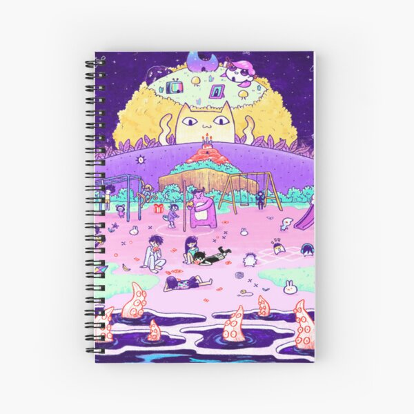 Omori Steam Spiral Notebooks for Sale