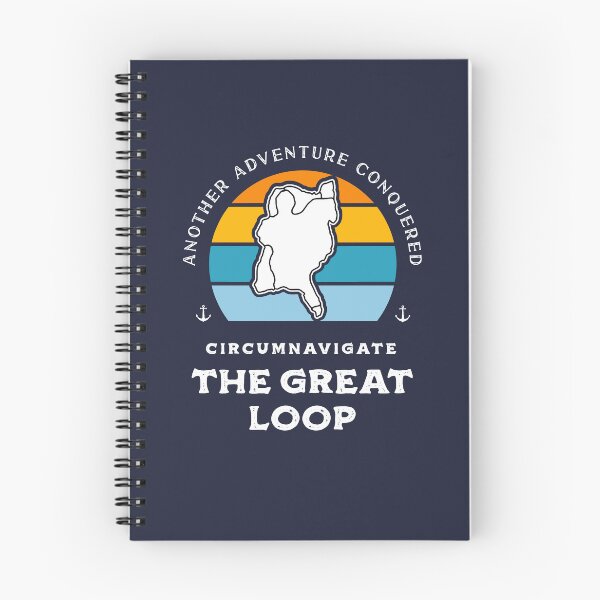 Item preview, The Great Loop Challenge Looper Adventure Conquered designed and sold by Uppercase Tees.