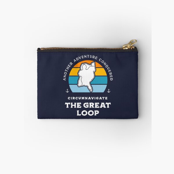 Item preview, The Great Loop Challenge Looper Adventure Conquered designed and sold by Uppercase Tees.