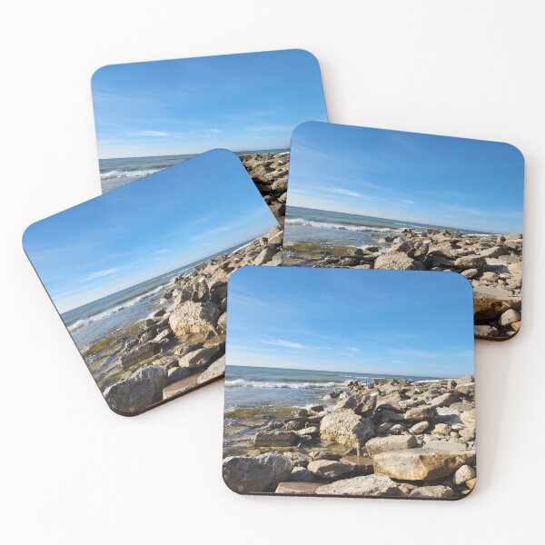 Item preview, Large Rock Shore Landscape designed and sold by MinaBohl.