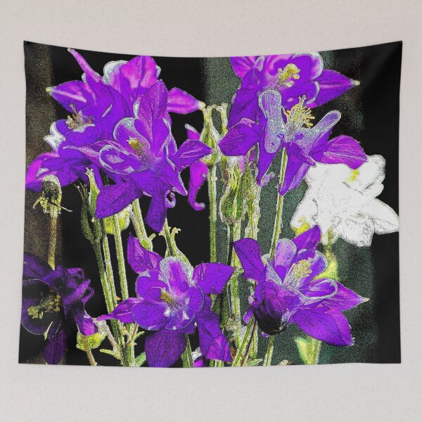 Item preview, Southwest Blue Columbine Flowers designed and sold by William E Lopez.