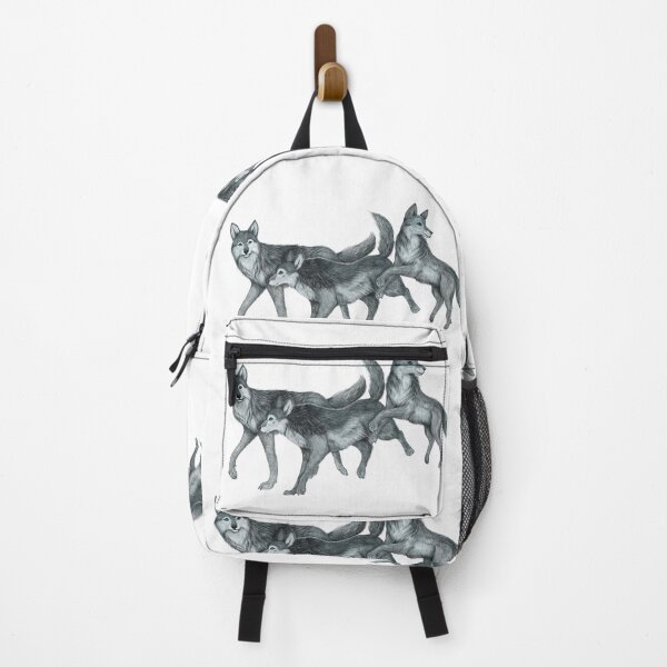 Item preview, Dancing wolves- gray designed and sold by MaouLouv.