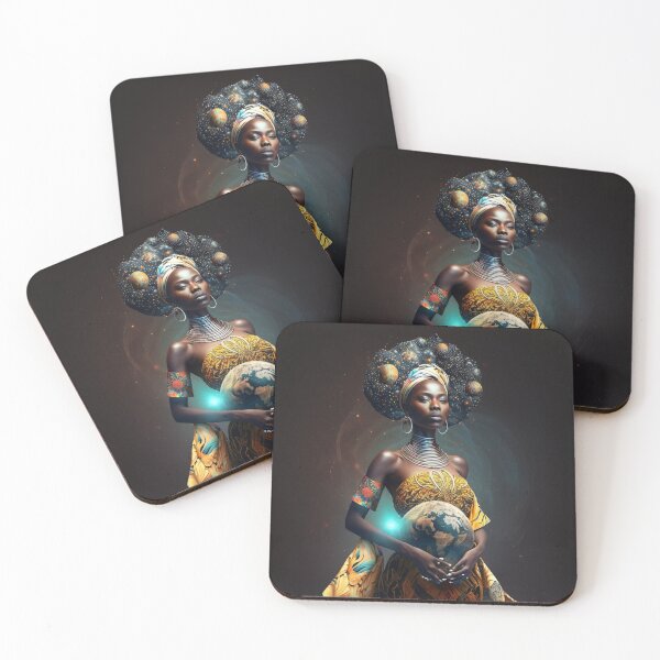 Item preview, Let yourself be carried away by the imagination with our collection of Afrofuturistic designs designed and sold by BeerBot.