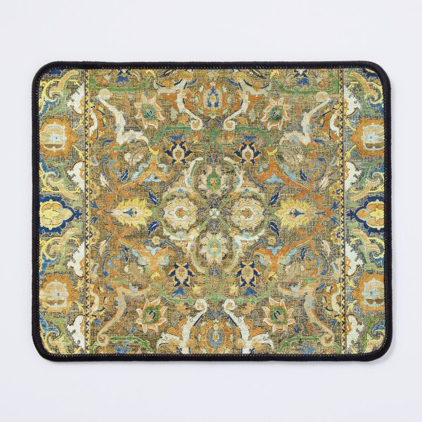 Item preview, Safavid 'Polonaise' 17th Century Persian Carpet Print designed and sold by Vicky Brago-Mitchell®.