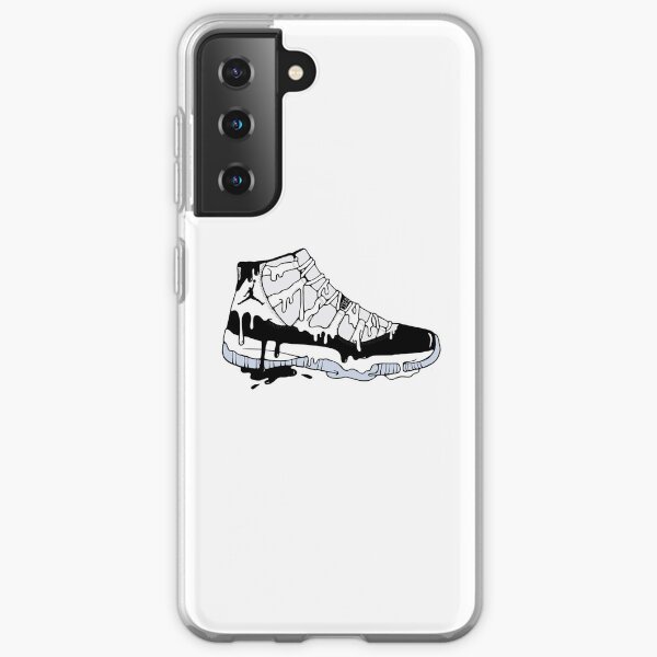 Jordan 11 Art Funda blanda para Samsung Galaxy