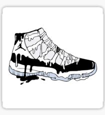 Jordan 11 Art Sticker