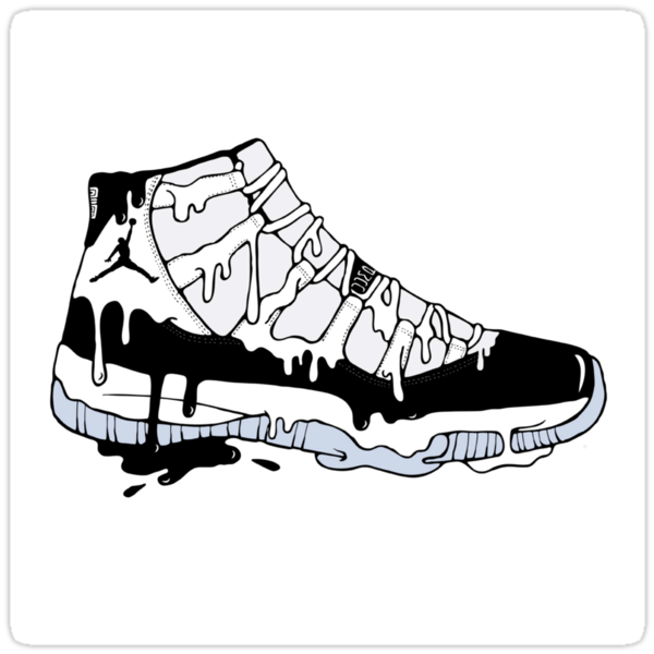 « Jordan 11 Art », Stickers par G20Alexander | Redbubble