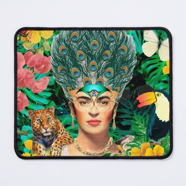 Artikelvorschau, Frida Kahlo Pfau entworfen und verkauft von Muycote.