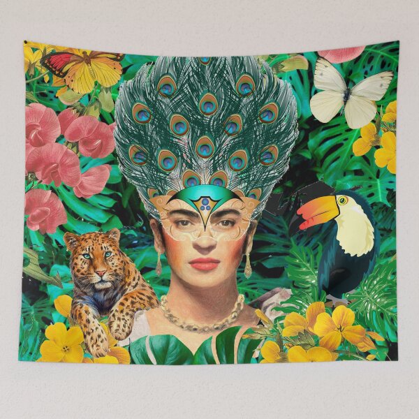Item preview, Frida Kahlo Peacock designed and sold by Muycote.