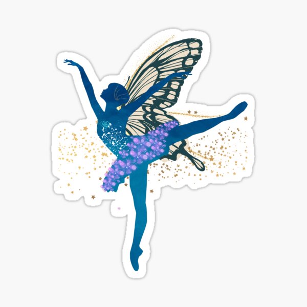 Beautiful Flying Fairy Stickers Graphic by STARS KDP · Creative