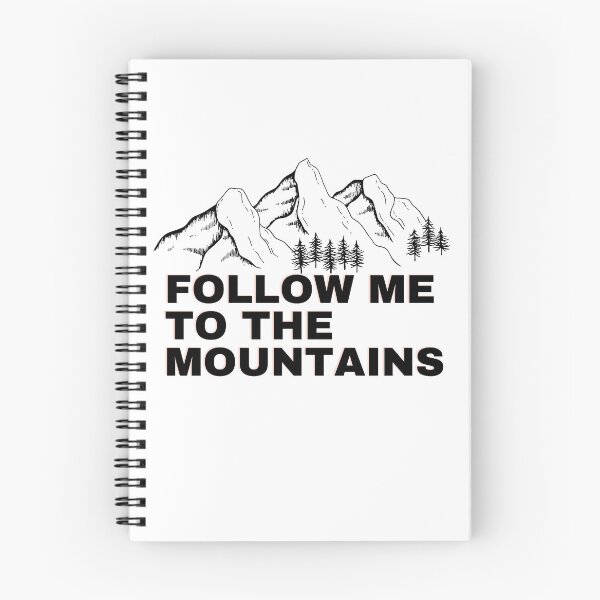 Item preview, Follow me to the mountains designed and sold by porchswings.