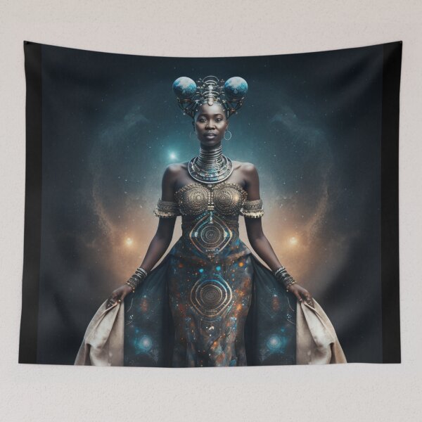 Item preview, Let yourself be carried away by the imagination with our collection of Afrofuturistic designs designed and sold by BeerBot.