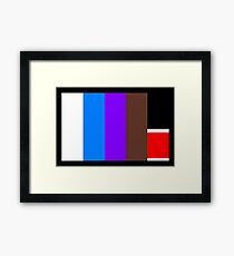 BJJ - Iconic Minimal Logo Framed Print