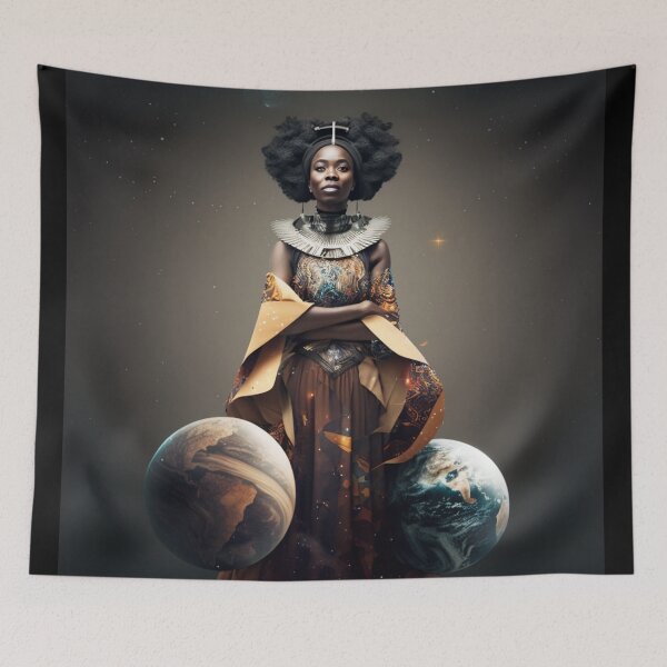 Item preview, Let yourself be carried away by the imagination with our collection of Afrofuturistic designs designed and sold by BeerBot.