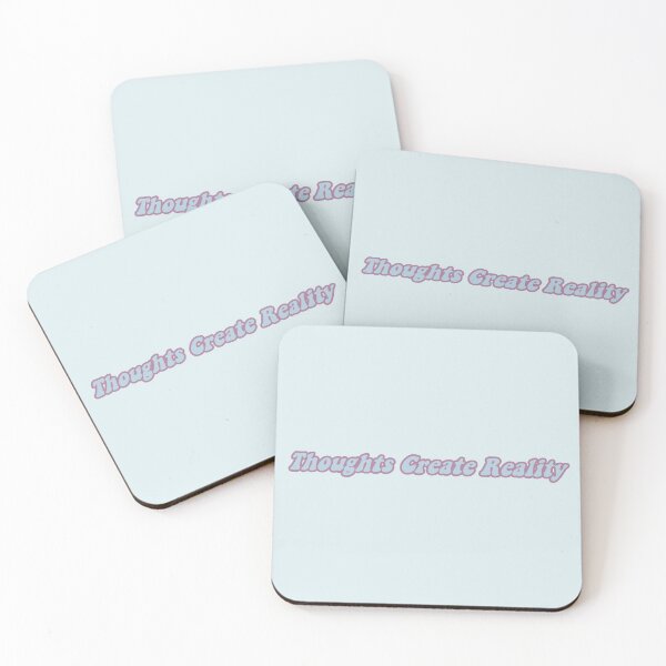 Item preview, Thoughts Create Reality Light Blue designed and sold by WindwheelAster.