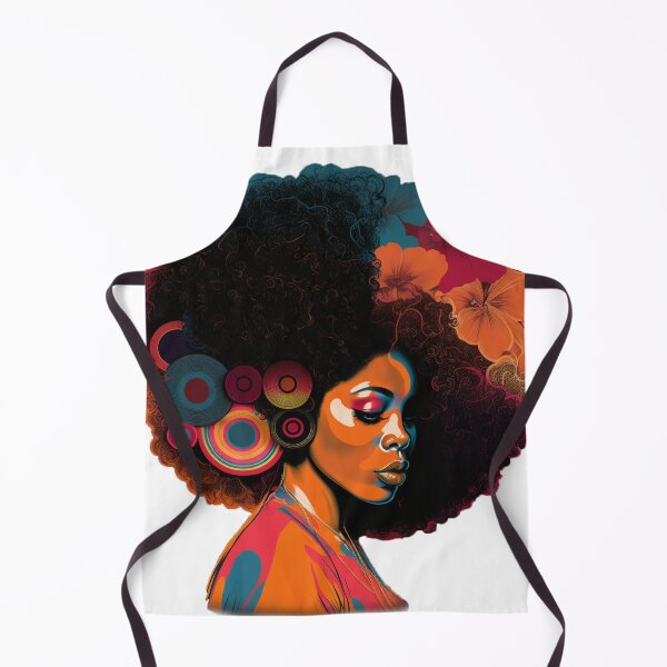 Item preview, Black Power Woman From 70's designed and sold by MerinoArt.