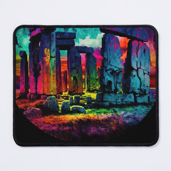 Item preview, Salisbury Plain - Stonehenge v1 (no text) designed and sold by ai-datamancer.