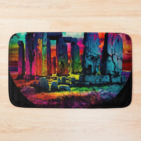 Item preview, Salisbury Plain - Stonehenge v1 (no text) designed and sold by ai-datamancer.