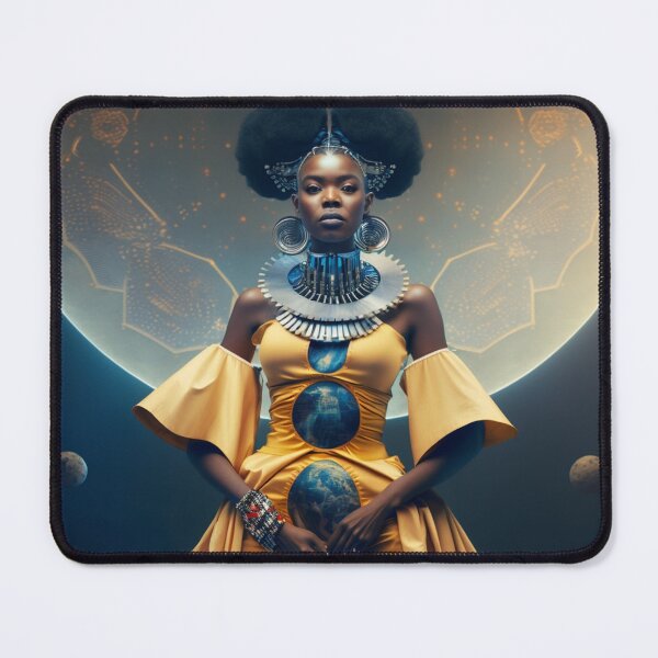 Item preview, Let yourself be carried away by the imagination with our collection of Afrofuturistic designs designed and sold by BeerBot.