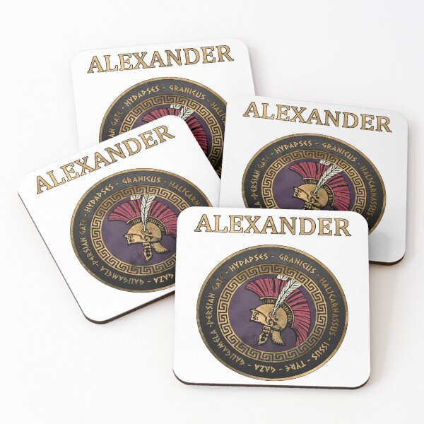 Item preview, Alexander the Great Famous Battles Hetairoi Hellenic Helmet Symbol designed and sold by Agema Apparel.