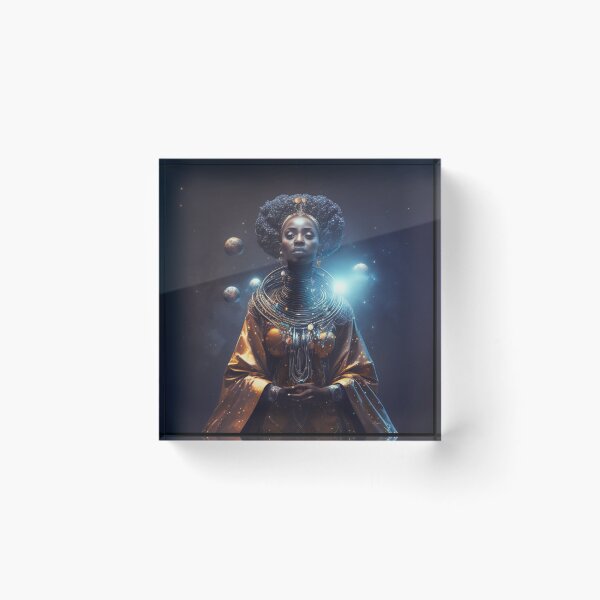 Aperçu de l'œuvre Let yourself be carried away by the imagination with our collection of Afrofuturistic designs créée et vendue par BeerBot.