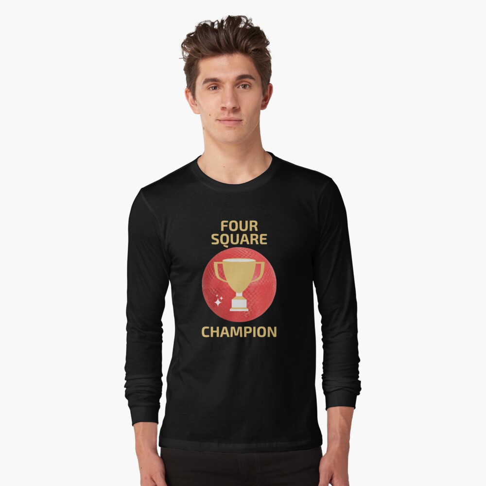 Four Square Champion TShirt for 4 Square Players