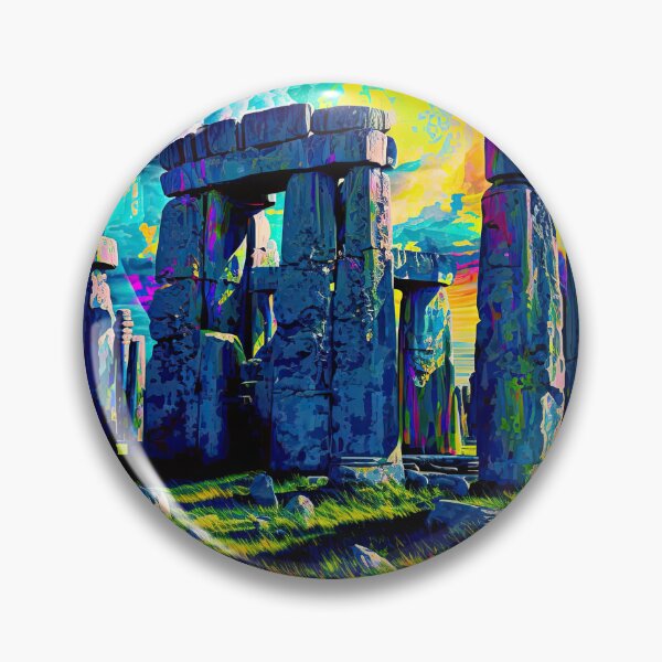 Item preview, Salisbury Plain - Stonehenge v2 designed and sold by ai-datamancer.