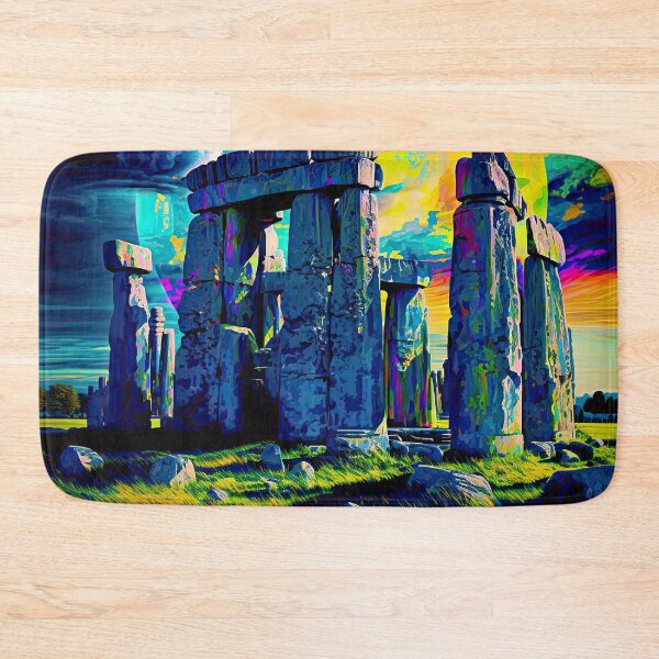 Item preview, Salisbury Plain - Stonehenge v2 designed and sold by ai-datamancer.