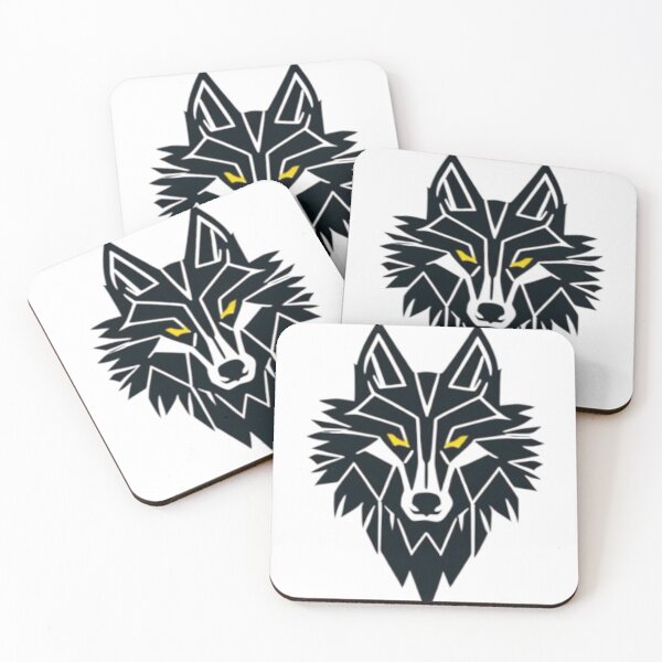 Item preview, lobo bw minimalista designed and sold by BeBetterDaily.
