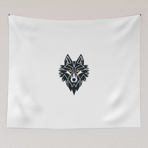 Item preview, lobo bw minimalista designed and sold by BeBetterDaily.